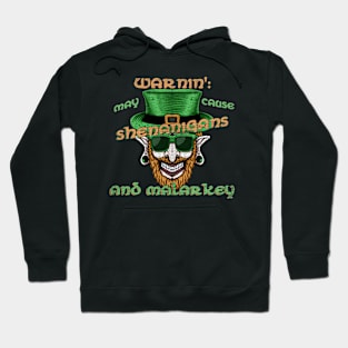 Leprechaun, distressed Hoodie